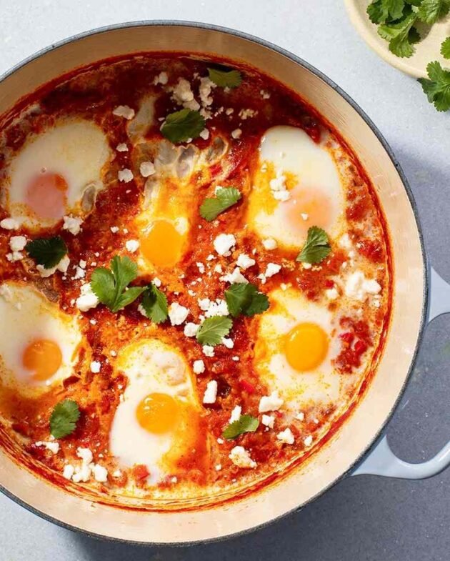 Receta de shakshuka
