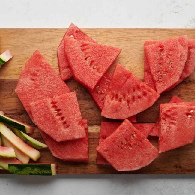 Acabo de descubrir mi nueva actividad favorita con la sandía.