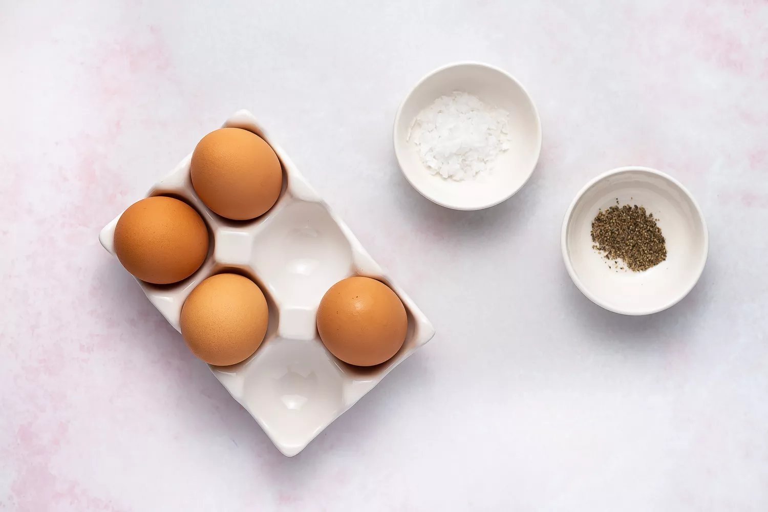 Ingredientes de Ovos Cozidos na Air Fryer