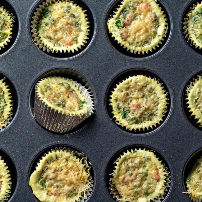 Receta de Muffins de Clara de Huevo