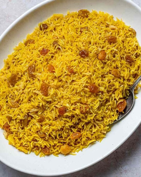 Receta de Arroz con Cúrcuma