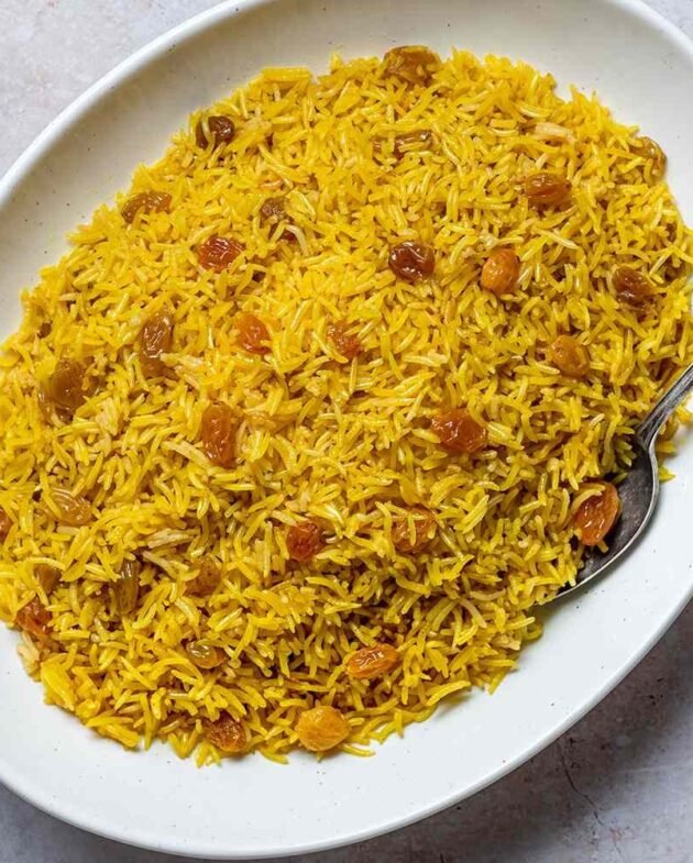 Receta de Arroz con Cúrcuma