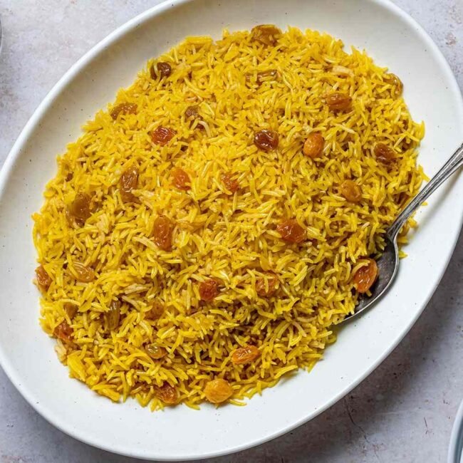 Receta de Arroz con Cúrcuma