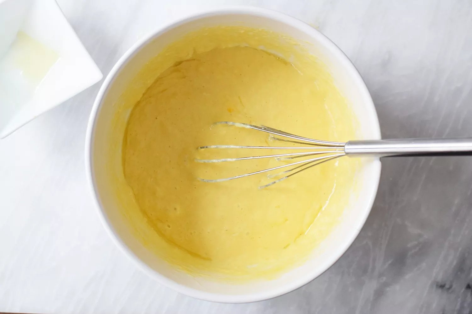 Incorpore a manteiga na massa