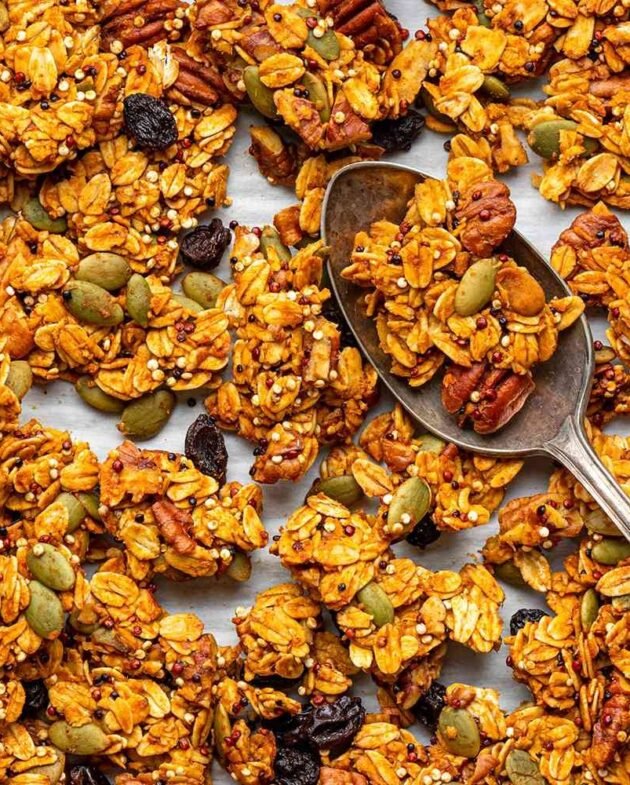 Granola de Calabaza con Especias en Gran Cantidad