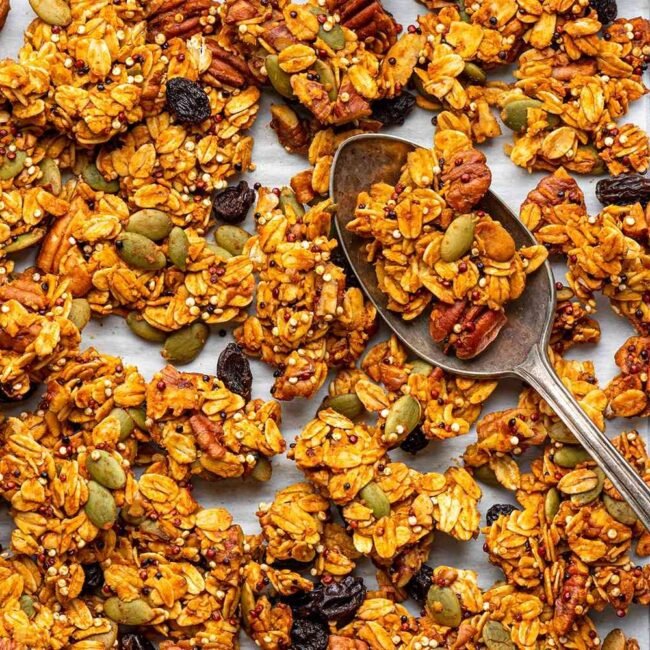Granola de Calabaza con Especias en Gran Cantidad