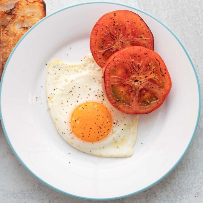 Receta de Huevos Estrellados.